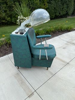 Vintage Salon Hair Dryer Chair