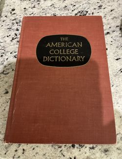 Vintage 1960’s ‘The American College Dictionary’ By Random House