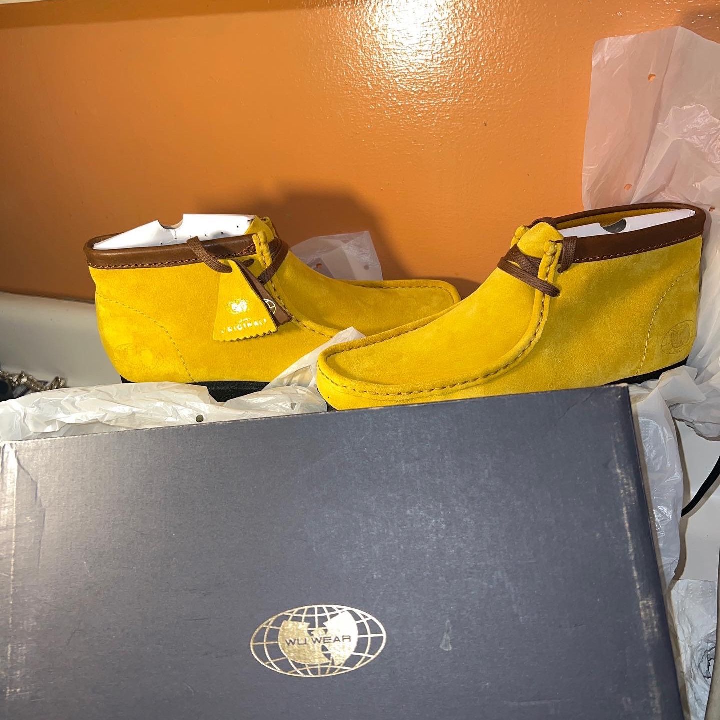 Clarks Wallabee Wu-Tang 36 Chambers 25th Anniversary Size 10