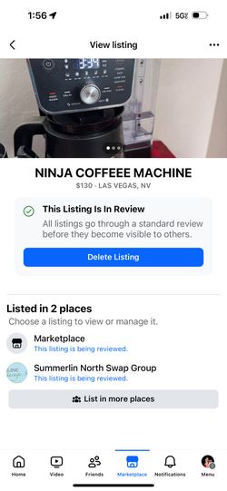 NINJA COFFEE MAKER