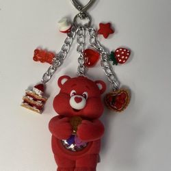 Authentic Popmart Care Bear Custom Keychain 