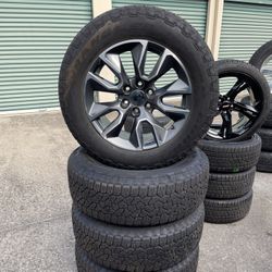 20” Goodyear Wrangler TrailRunner AT All Terrain 275/60R20 Chevrolet, GMC and Dodge Ram 1500 Tires and Wheels Rims 