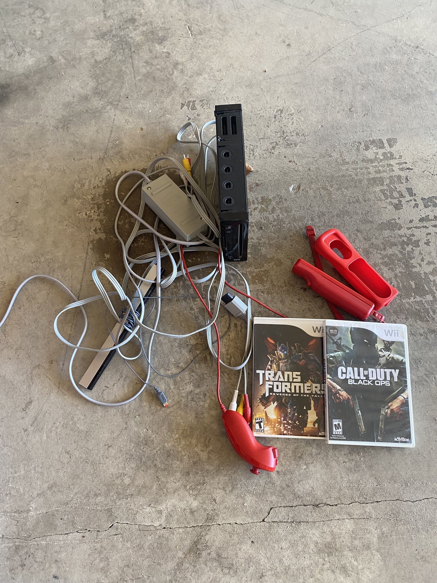 Black Nintendo Wii Bundle