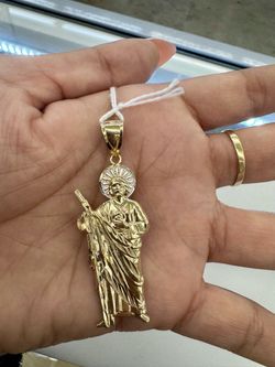 14k San Judas pendant