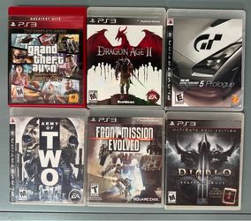 Ps3 PlayStation Games just $10 each