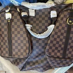 Louis Vuitton Damier Ebene Duffle Bag