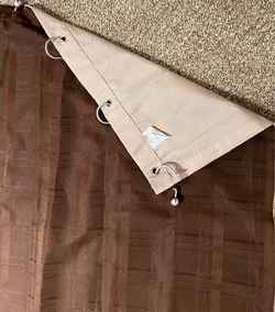 Shower Curtain and Liner Nickel Hooks