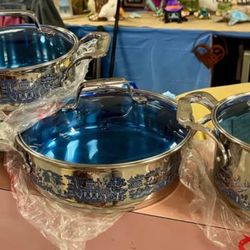 Blue Willow Vintage 8pc set NEW