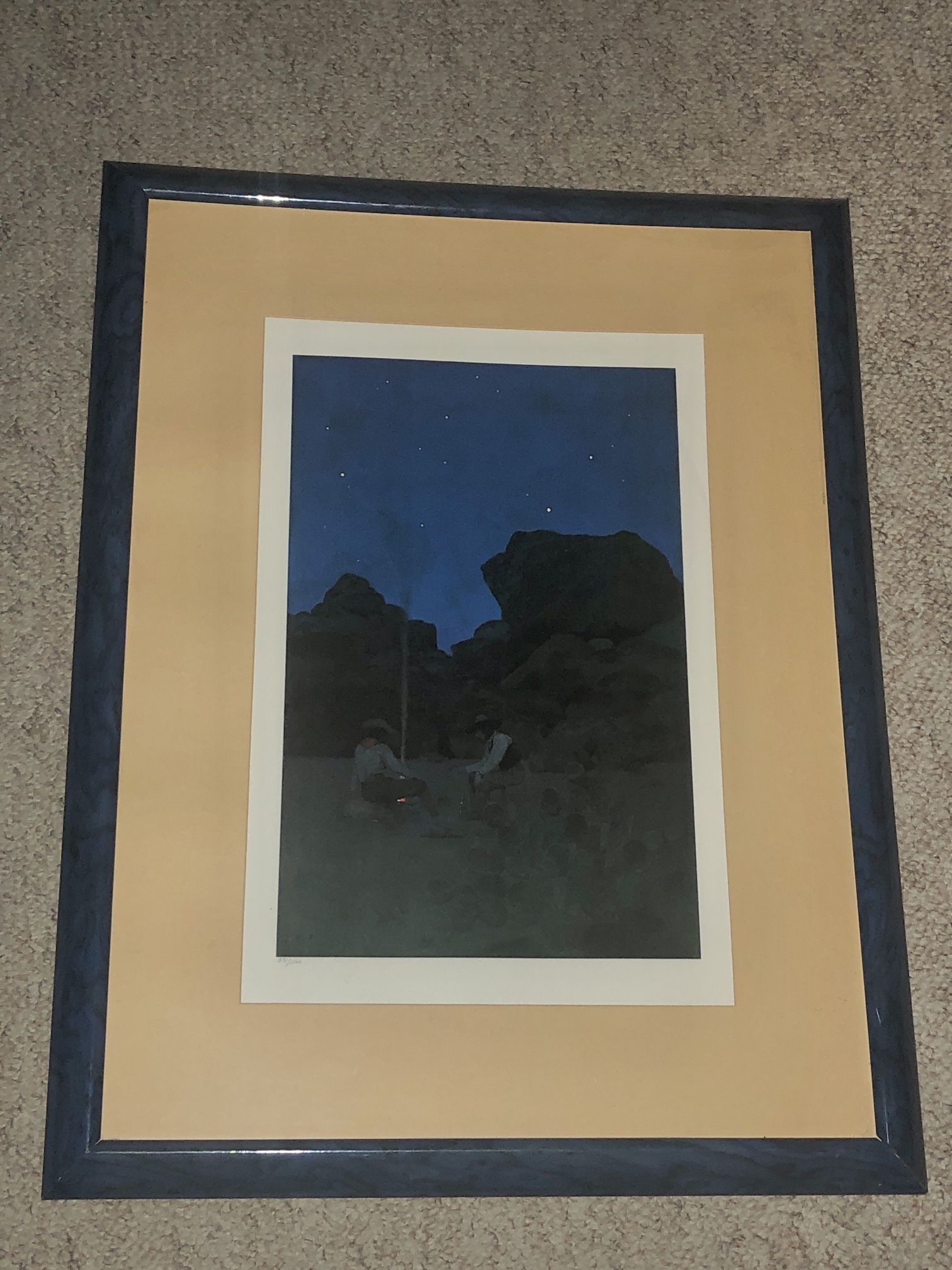 Night in The Desert by Maxfield Parrish