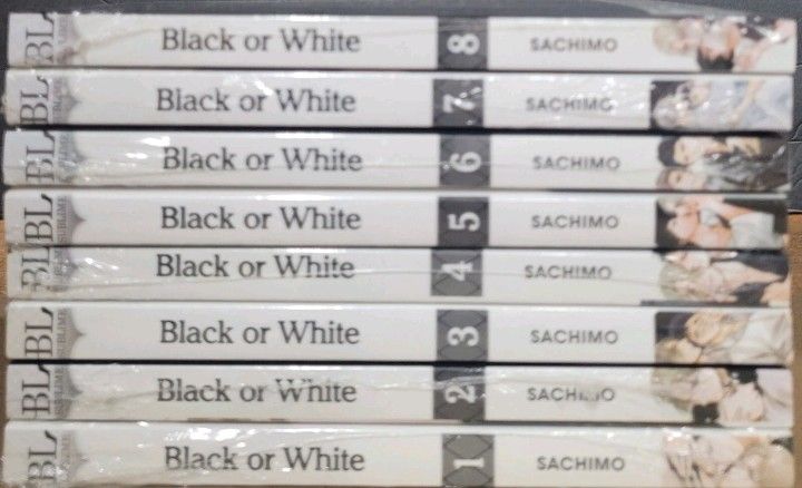 Black And White Manga Volume 1-8