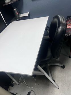 Art  desk $40 chair  chair extra $80