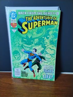 The Adventures of Superman Back From The Dead # 11 #500