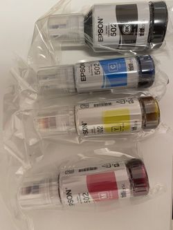Epson Original Authentic 502 ink Cartridges Y M C BK