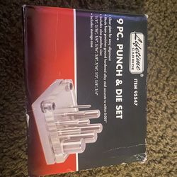 9pc. Punch & Die Set