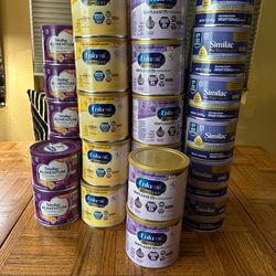 Similac Alimentum & Pro total comfort, Enfamil Neuro Pro & Neuro Pro gentle ease