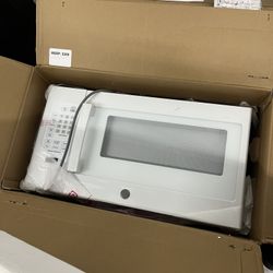 GE - 1.6 Cu. Ft. Over-the-Range Microwave - White