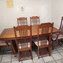 Table And 8 Chairs