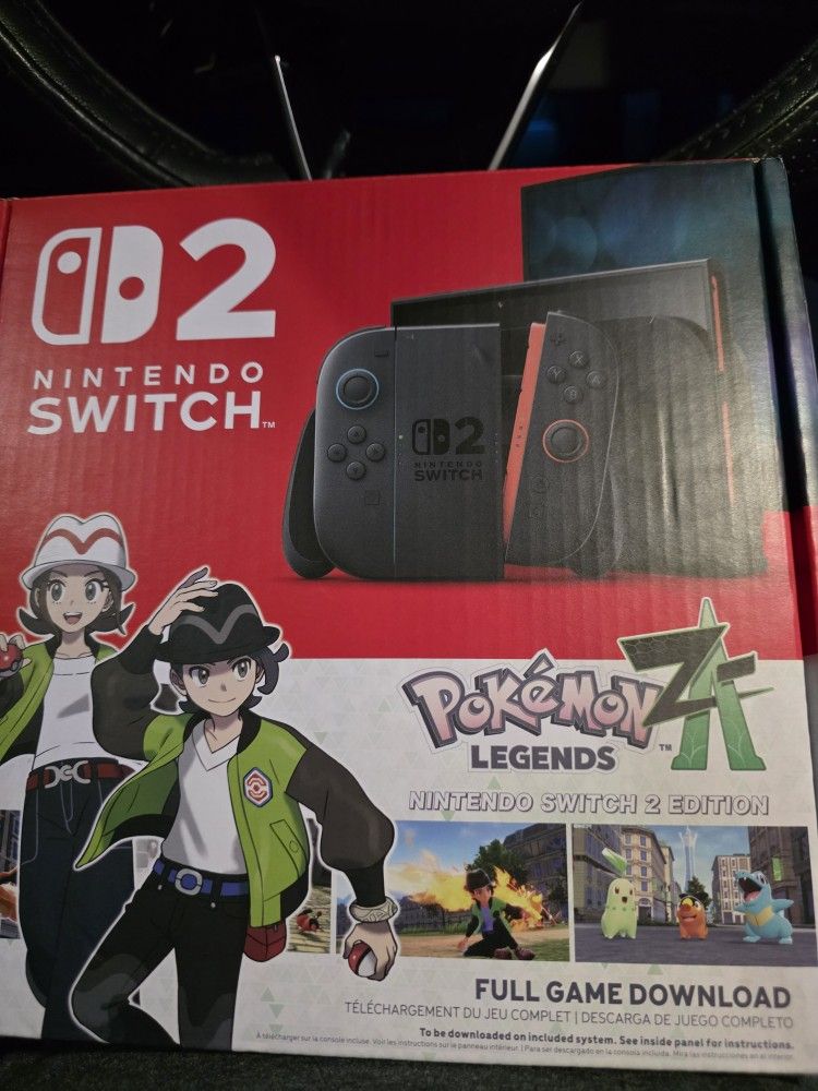 Nintendo Switch 2 With Pokémon Z-A