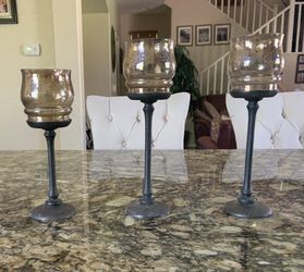 Candle holders set