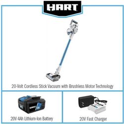 HART 20-Volt Cordless Stick Vacuum NEW IN BOX