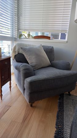 RH English Roll Arm Chairs (pair available for list price)