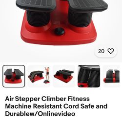 Air Stepper Climber Fitness Machine /Onlinevideo / needs new battery