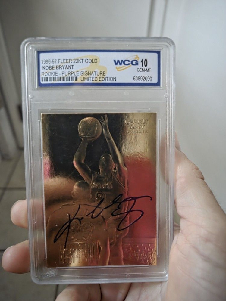 Kolby Bryant 23kt Gold Card 