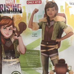 Squirrel Girl Costume /disfraz De Niña Ardilla 