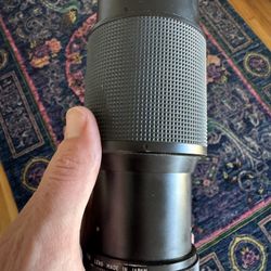 Vivitar 75-205 Zoom Macro Lens Nikon F Mount