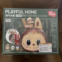New Labubu Forest Secret Base The Monsters.