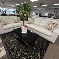 2 Pc Sofa And Loveseat financing Available No Credit Needed 