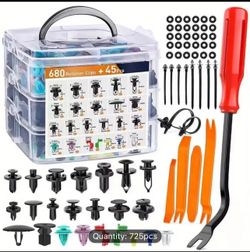 Auto Fastener & Clips 800 Plus PCs, Useful , One Left
