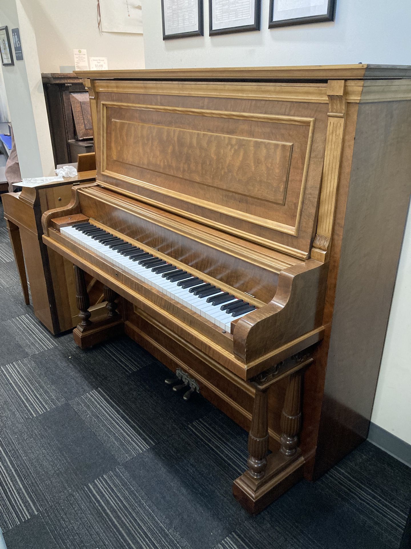 Jewett Tall Upright Piano