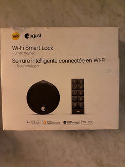 Yale August Wi-Fi Smart Lock + Smart Keypad