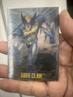 1995 DC vs marvel Batman/Wolverine Insert