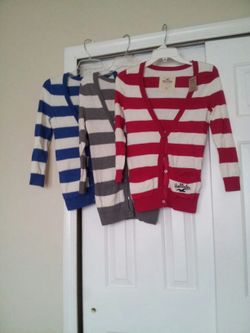 Size small Hollister cardigans for sale