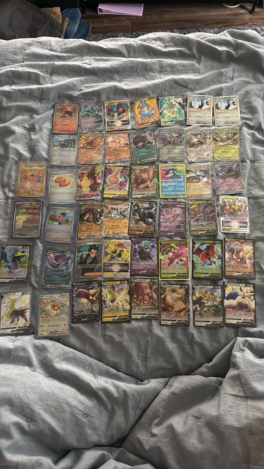 Huge Lot Of Vs, Vstars, Exs, Pokeballs