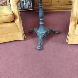 Antique Marble Bistro Table