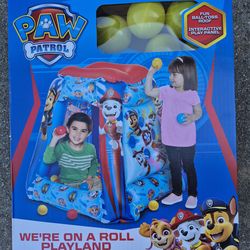 Paw Patrol Playland with Soft Balls