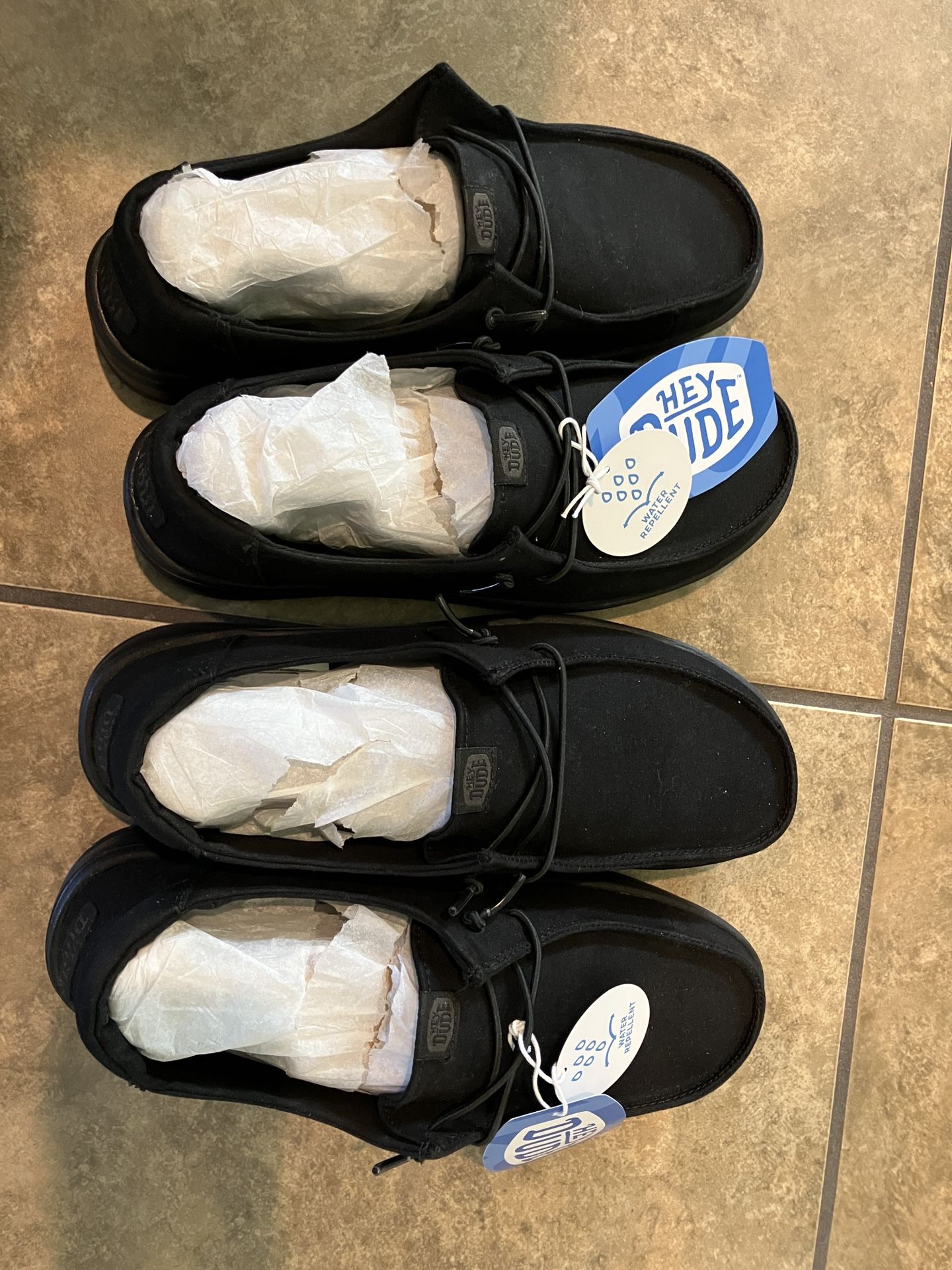 Hey Dudes, Wendy X, Black, Size 9 and 11