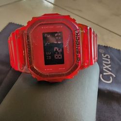 Casio G Shock Triple Red 