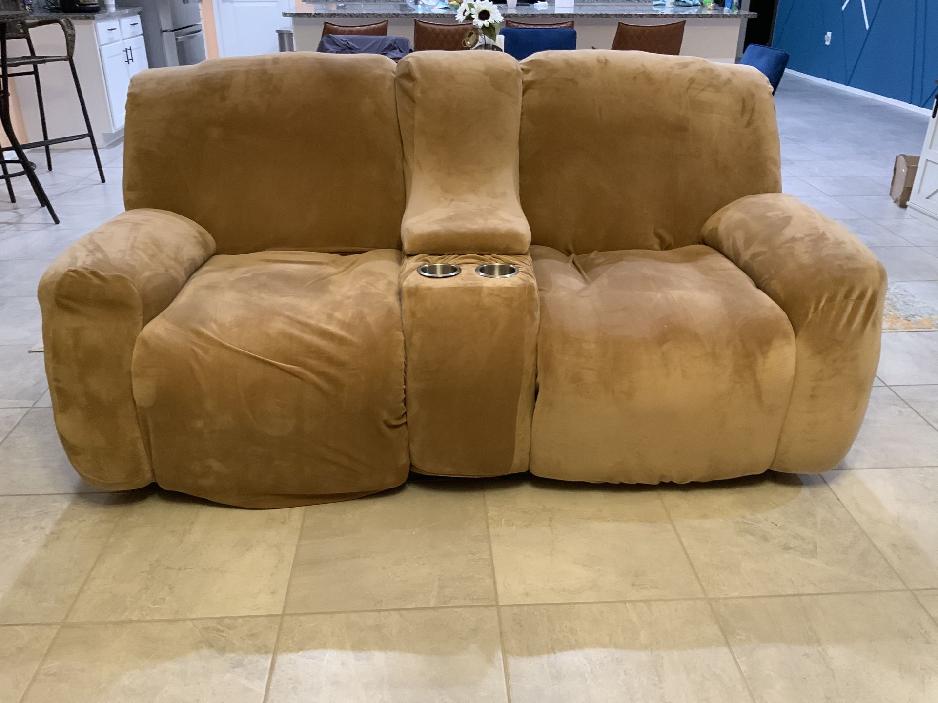 Loveseat Recliner With Cover From Amazon Without Cover,