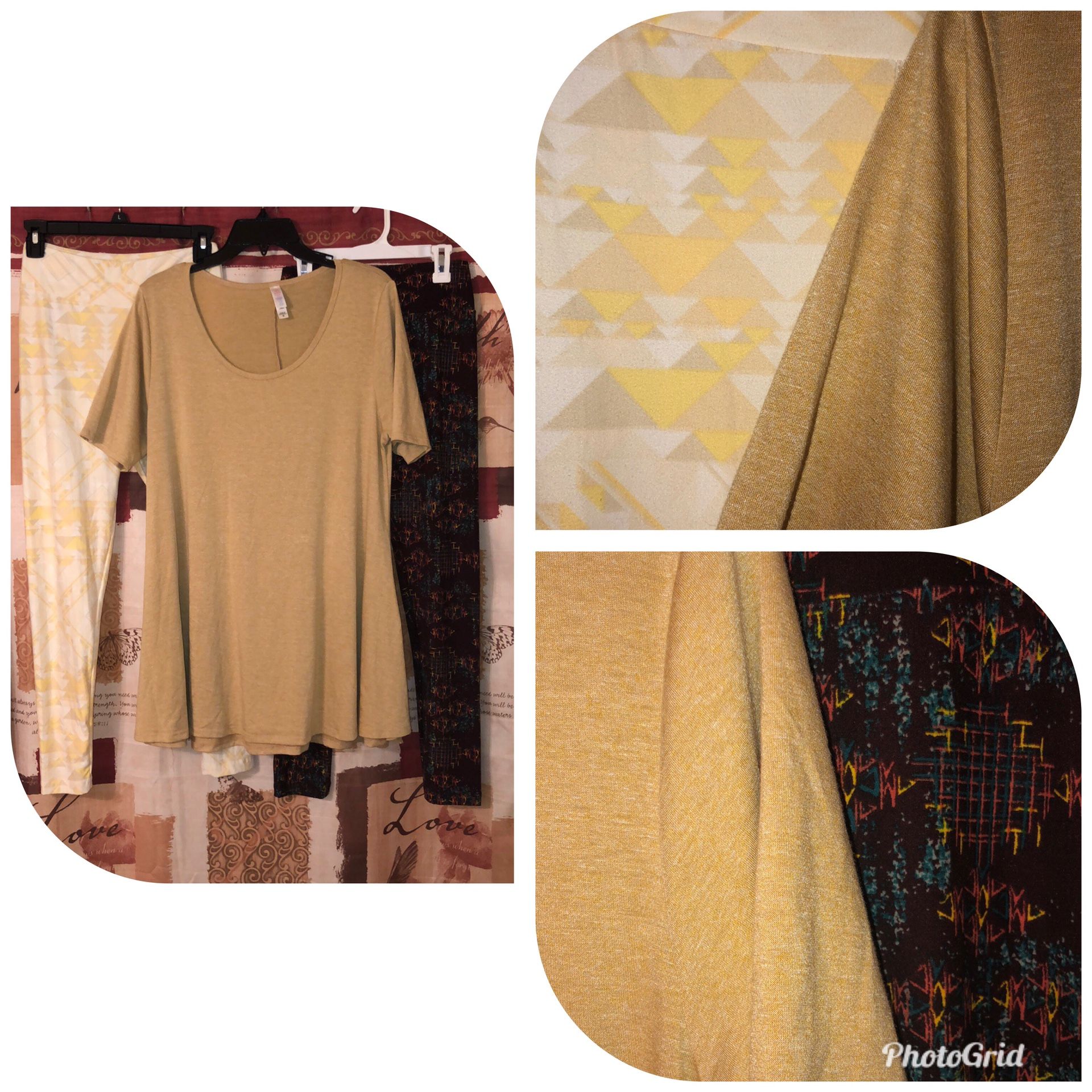 LulaRoe M Perfect w 2 Pairs or Matching OS leggings NWOT