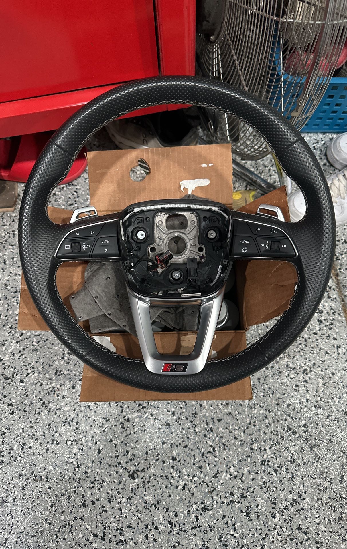 Original Audi RS Steering Wheel  no air Bag 