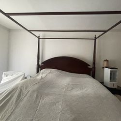 King Size bed frame (no Mattress)