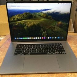 Apple MacBook Pro 16" 2019 Touchbar Six Core i7 16gb 512gb Dual GPU

