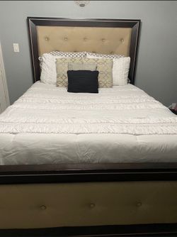 Queen bed frame