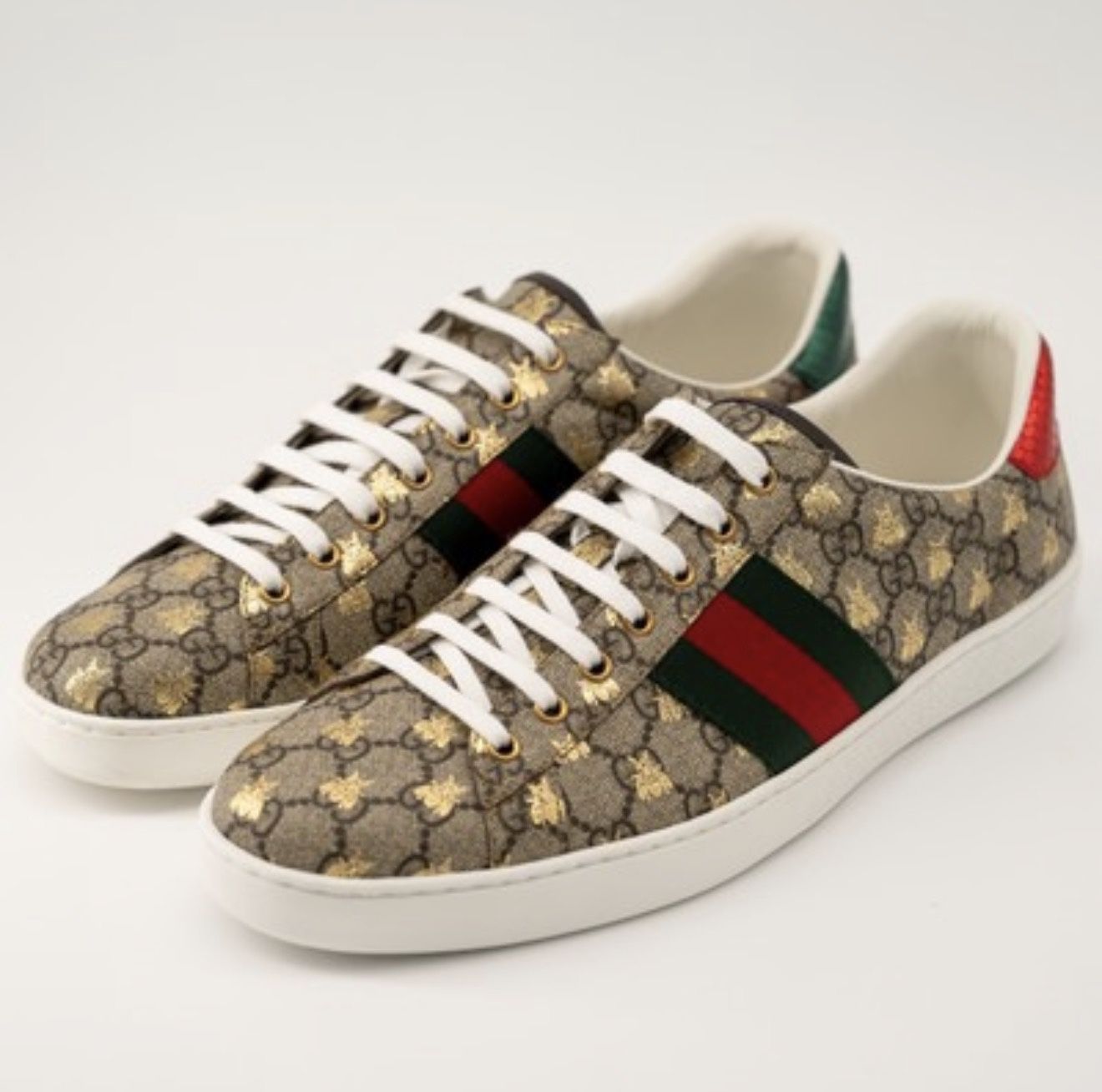 Gucci Ace GG Supreme “Bees” Sneaker size 9 Women