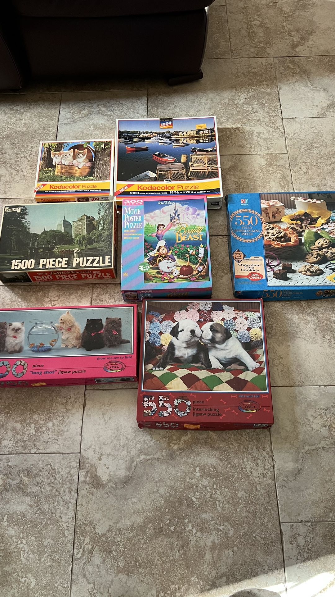Puzzles For Free. 7 Used Puzzles