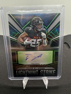 2023 Panini Obsidian - Lightning Strike Signatures Green Electric Etch #LSS-TAL 17/25